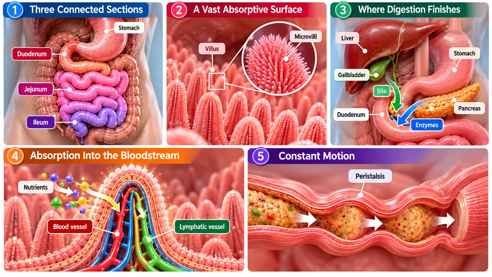 How the Small Intestine Works