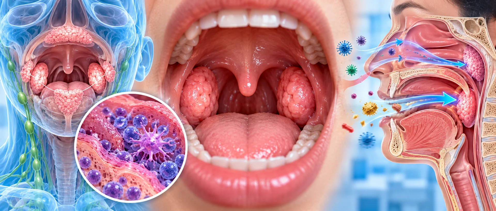 How the Tonsils Work