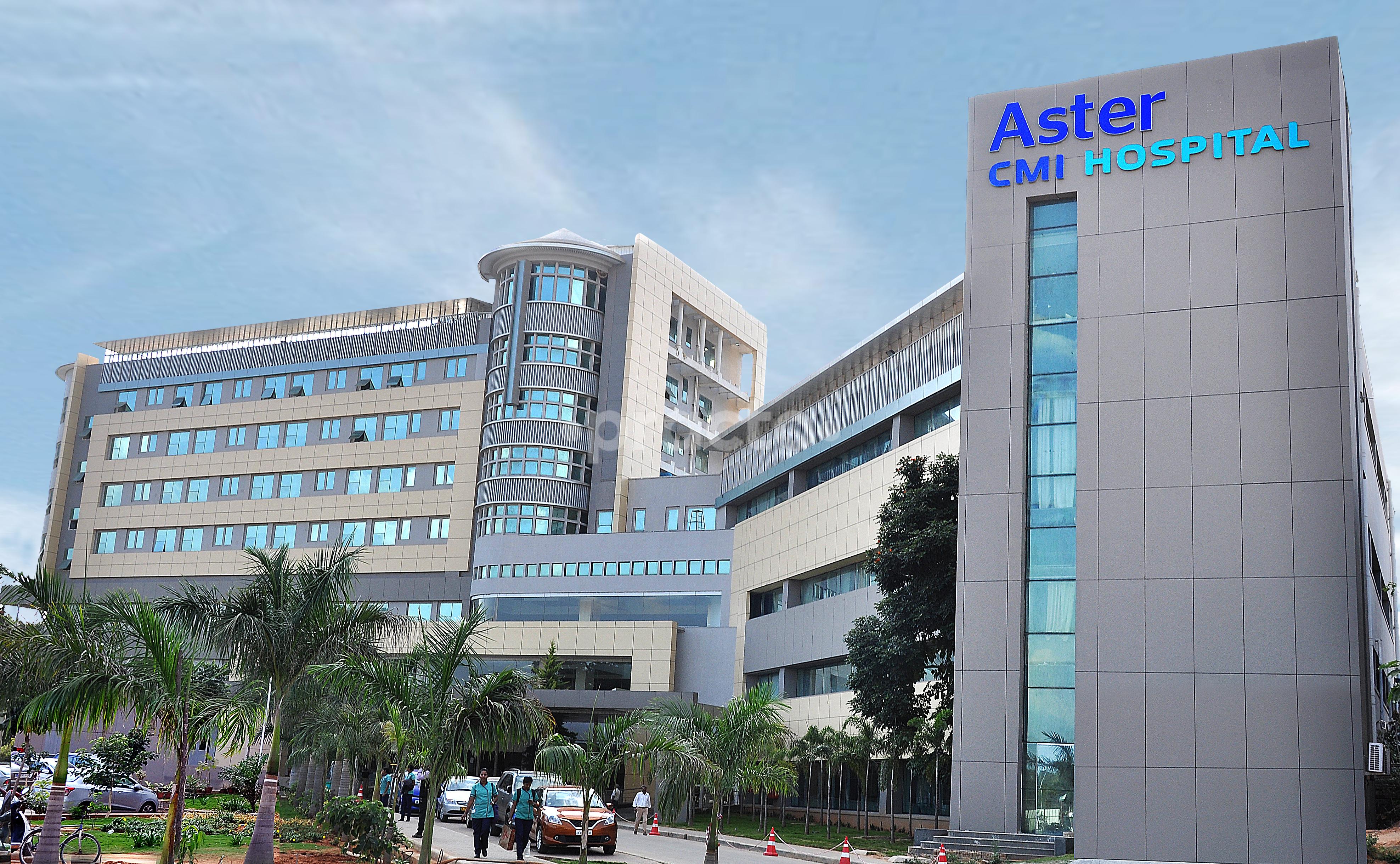Aster CMI Hospital, Hebbal building
