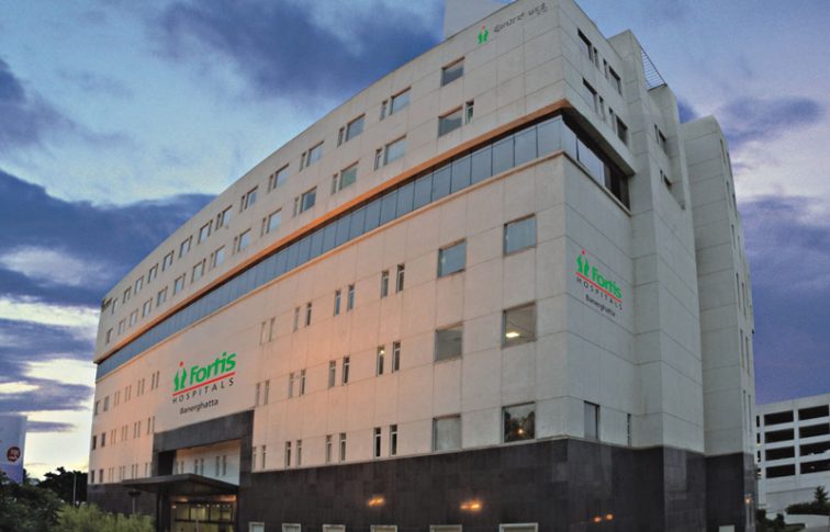Fortis Hospital, Bannerghatta Road building